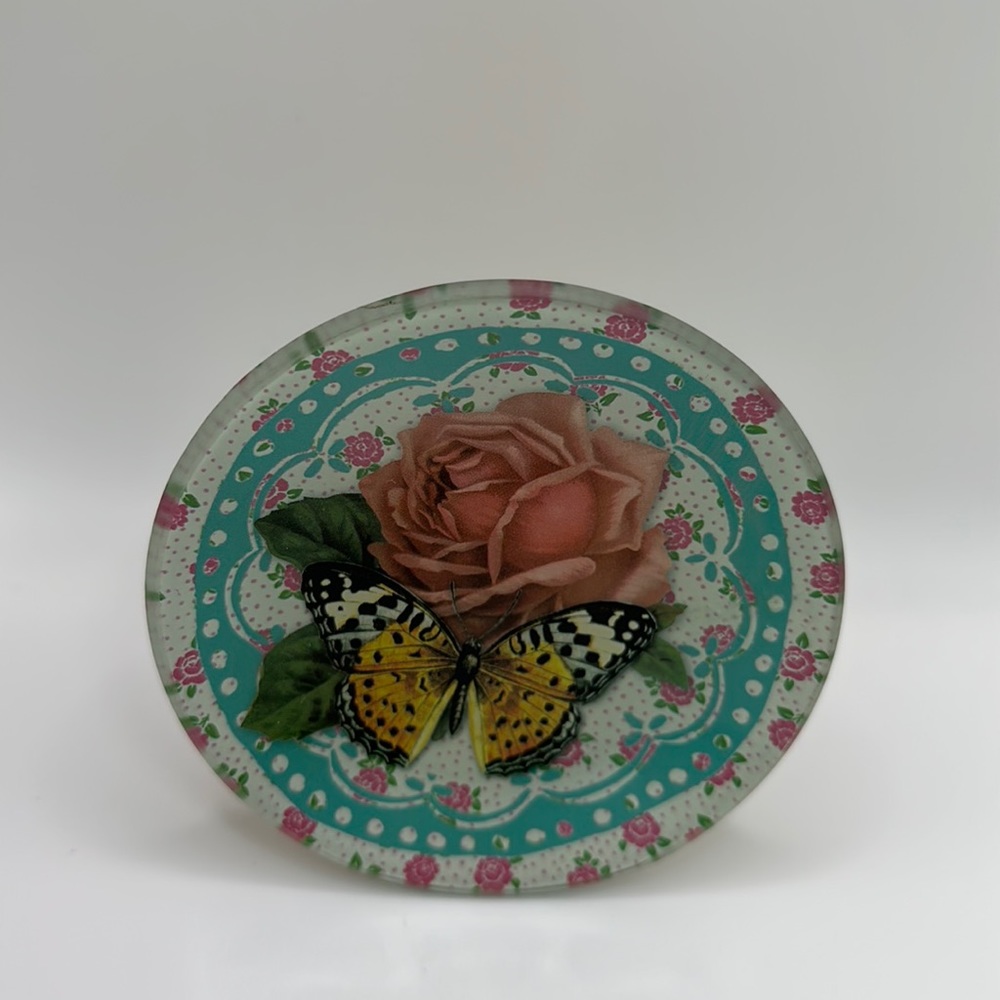 Small Trinket Dish -Flora/Fauna